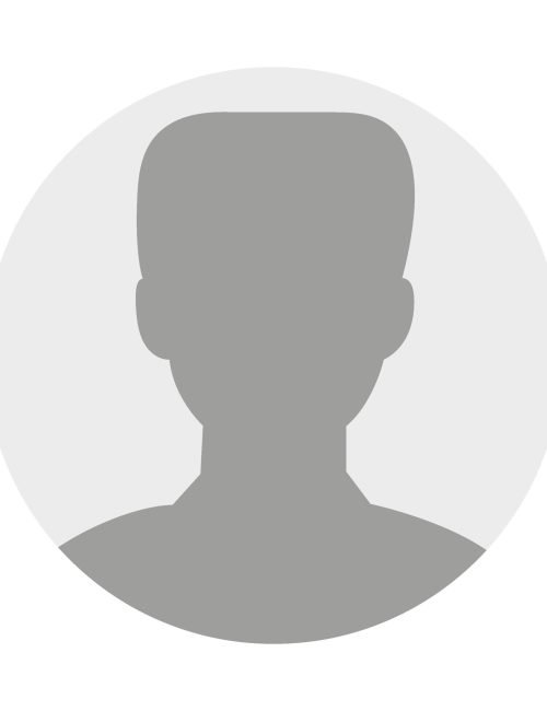 Vector flat illustration in grayscale. Avatar, user profile, person icon, profile picture. Business profile of a woman. Suitable for social media profiles, icons, screensavers and as a template.